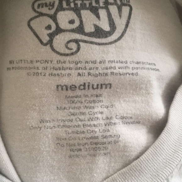 MF Presents My Little Pony Brony Cotton T-Shirt Unisex - Picture 9 of 9